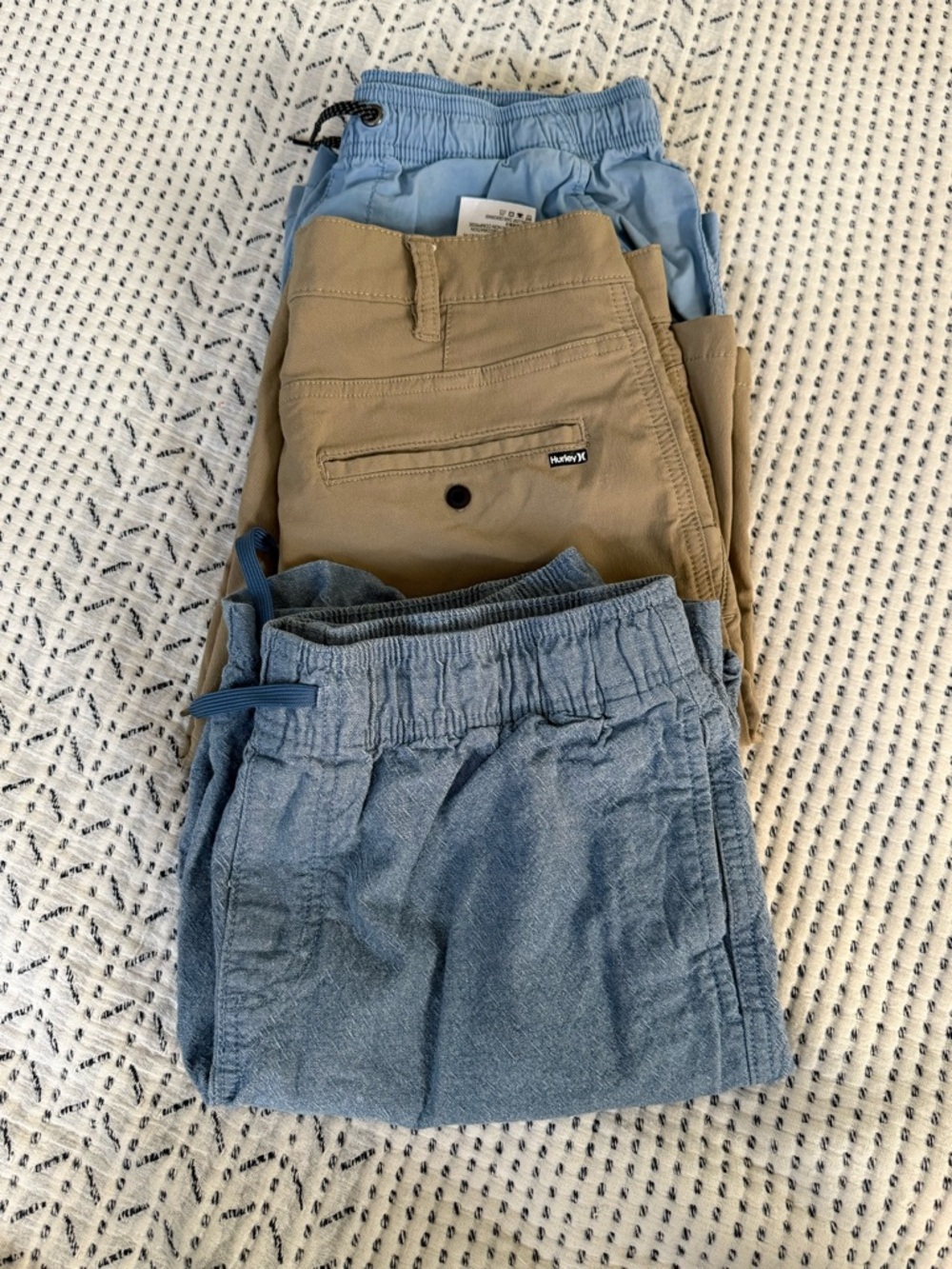 Hurley and Billabong shorts 3 pairs